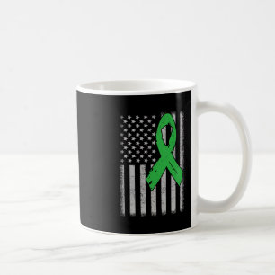 Mug Usa Drapeau Vert Famille Ruban Défenseur de la mal