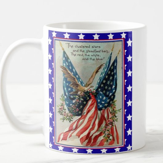 Mug USA Eagle Fourth of July Patriotic Flag
