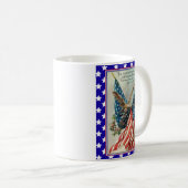 Mug USA Eagle Fourth of July Patriotic Flag (Devant droit)