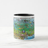 Mug USA Fun Map (Centre)