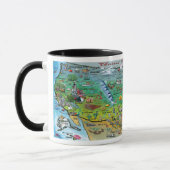 Mug USA Fun Map (Gauche)