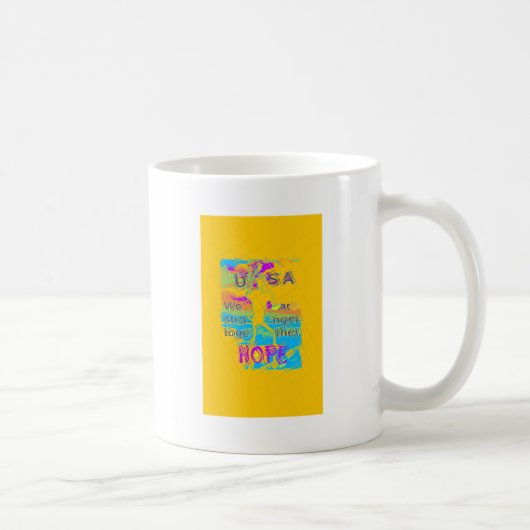 Mug USA Hillary Hope Stronge Together (Droite)