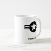 Mug USA Intégrité noir (Devant droit)