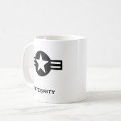 Mug USA Intégrité noir (Devant gauche)