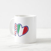 Mug USA—Italie-amour (Devant gauche)