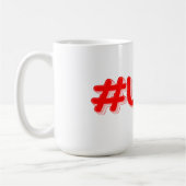 Mug "#USA" Joli design. Commandez dès maintenant (Gauche)