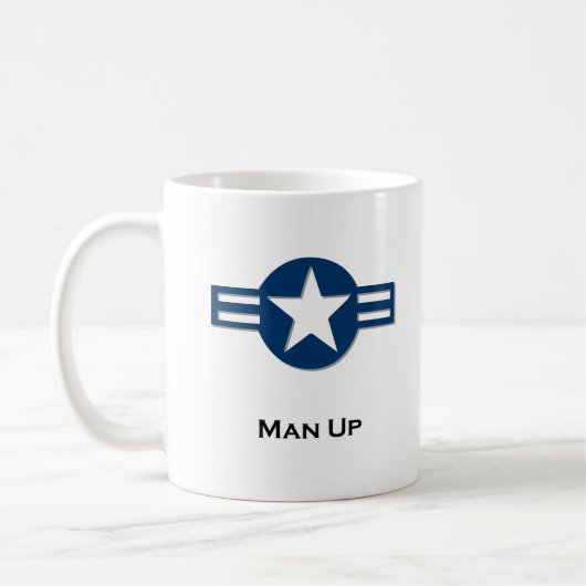Mug USA Man Up bleu (Gauche)