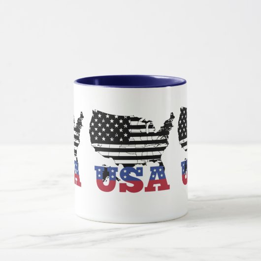 Mug "USA Map Ceramic Mug" (Centre)