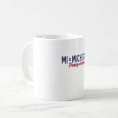 Mug USA - MI = Michigan Pas Minnesota Confusion (Devant gauche)