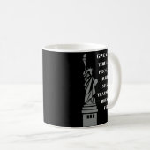 Mug Usa New Colossus Statue Of Liberty Anti-racism (Devant droit)