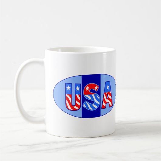 Mug USA Oval (Gauche)