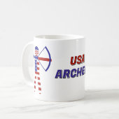 Mug USA Patriotic Archery (Devant gauche)