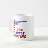 Mug USA Patriotic Rifle Shooting (Devant gauche)