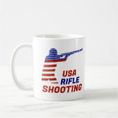 Mug USA Patriotic Rifle Shooting (Gauche)