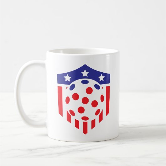 Mug USA Pickleball Power Mug, 11 oz (Gauche)
