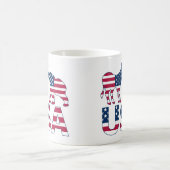 Mug USA Politique démocrate républicaine Donkey Elepha (Centre)