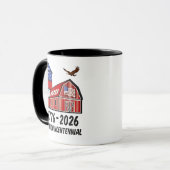 Mug USA Semiquincentennial 250th Anniversary 1776-2026 (Devant gauche)