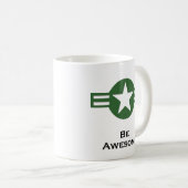 Mug USA Soyez vert (Devant droit)