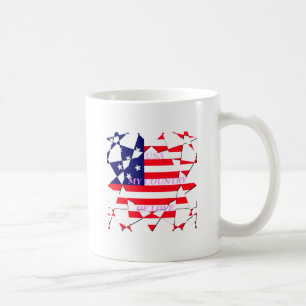 Mug USA Star Spangled Amour Mon Pays de l'Amour