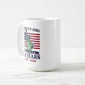 Mug USA Statue of Liberty 250 Years 1776-2026 (Devant gauche)