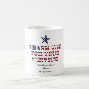 Mug USA Veterans Merci pour votre service