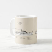 Mug USCG Cutter Icarus wpc-110 - SBD (Devant gauche)