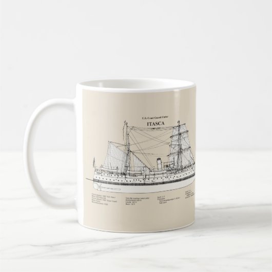 Mug USCG Cutter Itasca - SBD (Gauche)
