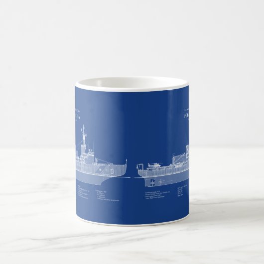 Mug USCG Cutter Polar Sea wagb-11 - ABD (Centre)
