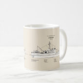 Mug USCG Cutter Storis wmec-38 - SBD (Devant droit)