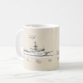 Mug USCG Legare wmec-912 - SBD (Devant gauche)