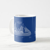 Mug USCG Lighthouse Tender Columbine - ABD (Devant gauche)