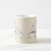 Mug USCG Lighthouse Tender Columbine - SBD (Centre)