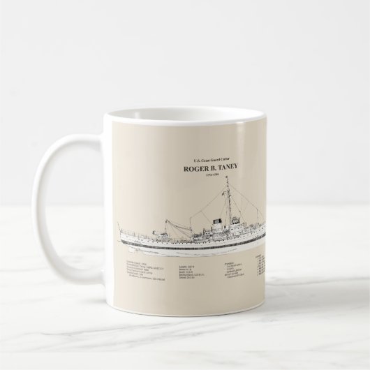 Mug USCG Roger B. Taney whec-37 - SBD (Gauche)