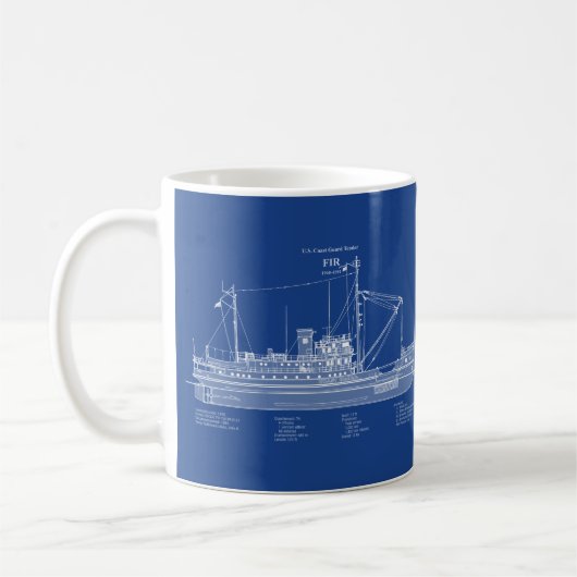 Mug USCG Tender Fir wlm-212 - ABD (Gauche)