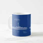 Mug USCG USS Albuquerque PF-7 - ABD (Devant gauche)