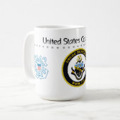 Mug USCGC Bertholf Cutter WMSL-750 (Devant gauche)