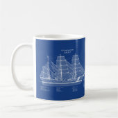 Mug USCGC Eagle wix-327 – États-Unis (Gauche)
