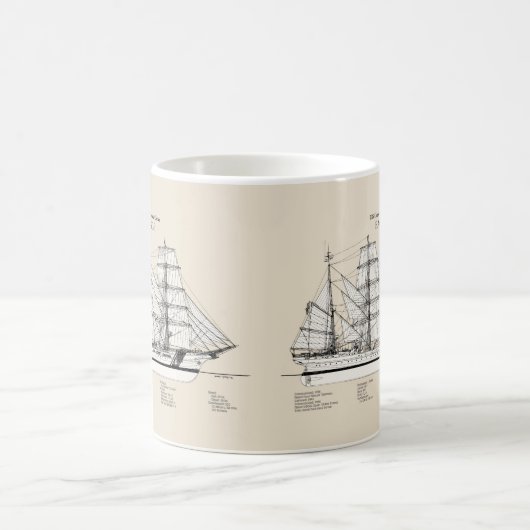 Mug USCGC Eagle wix-327 - SBD (Centre)