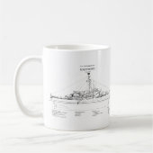 Mug USCGC Eastwind wagb-279 - BD (Gauche)