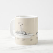 Mug USCGC Eastwind wagb-279 - SBD (Devant gauche)