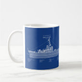 Mug USCGC Escanaba wpc-77 - ABD (Gauche)