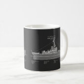 Mug USCGC Escanaba wpc-77 - PD (Devant droit)
