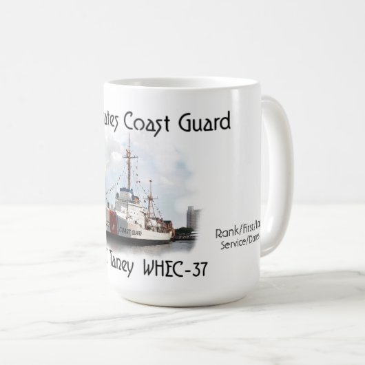 Mug USCGC Taney WHEC-37 (Devant droit)