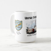 Mug USCGC Taney WHEC-37 (Devant gauche)