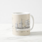 Mug USCGRC USRC Bear - SBD (Devant droit)