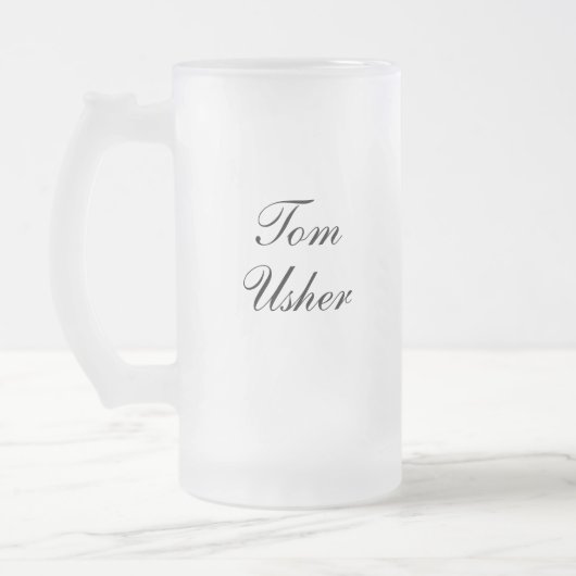 Mug Usher personnalisé (Gauche)