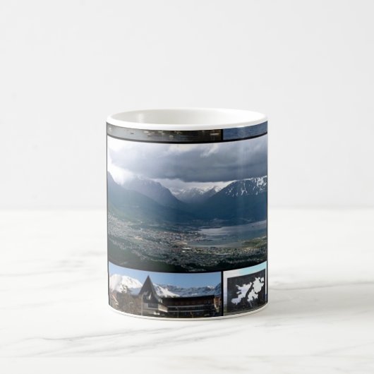 Mug Ushuaia - J'aime - Argentine - (Centre)