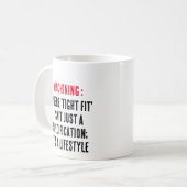 Mug Usinage : Là où "ajustement serré" n'est pas seule (Devant gauche)