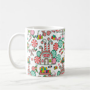 Mug Usine de bonbons à la menthe poivrée Art