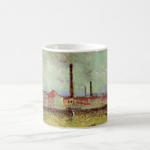 Mug Usines à Asnières par Vincent van Gogh